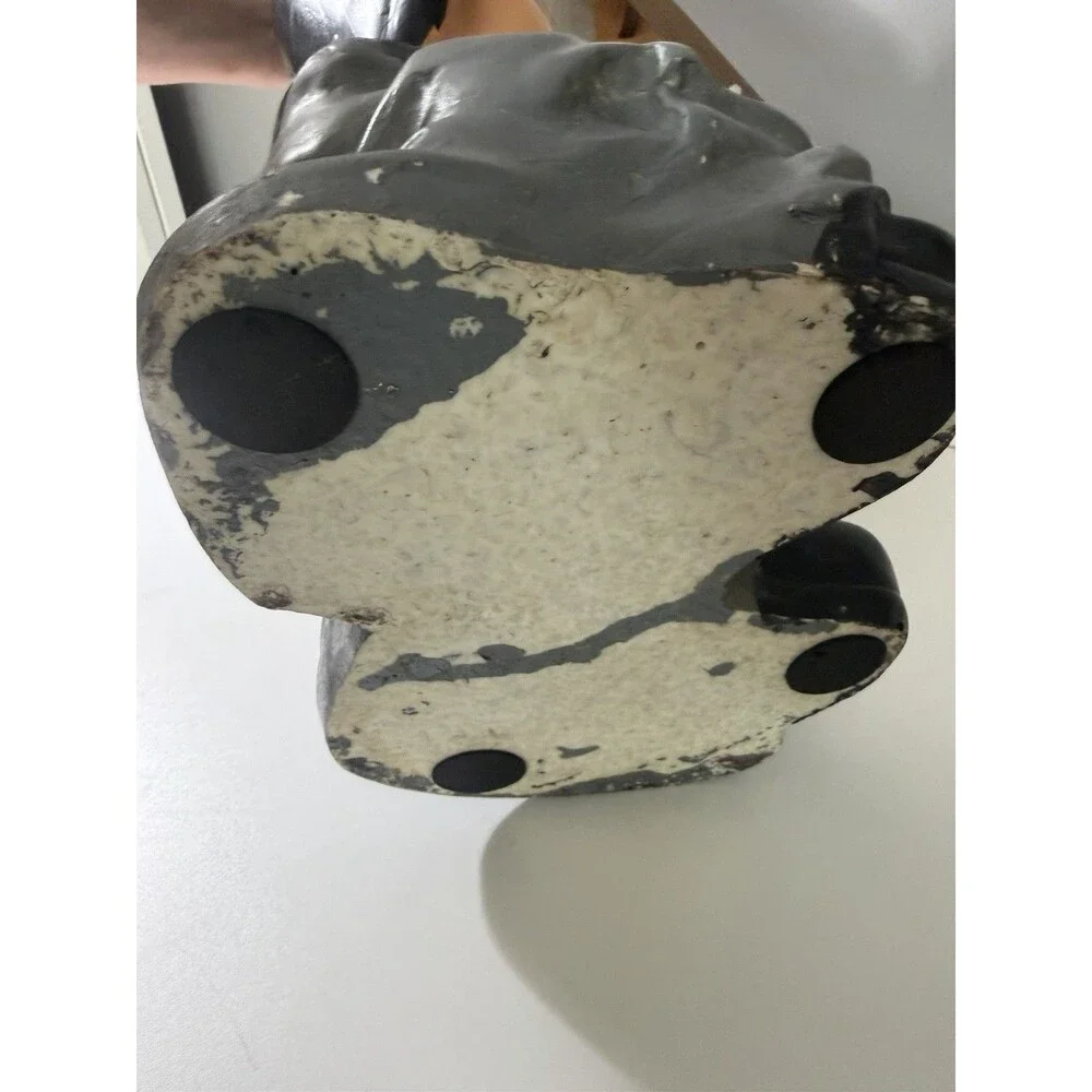 RARE Vintage Mr. Stinky Pants Down Old Man Butler Toilet Paper Holder unique
